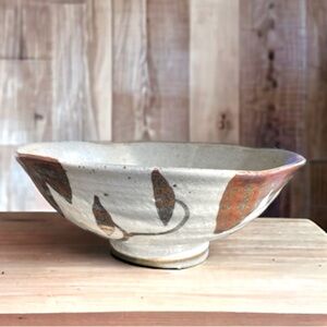 Vintage Japanese Handmade Ceramic Bowl, Unmarked